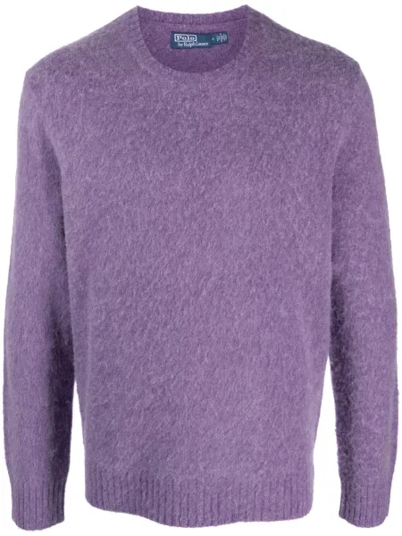 Dugo košulja Polo Ralph Lauren karirana s okruglim izrezom siva