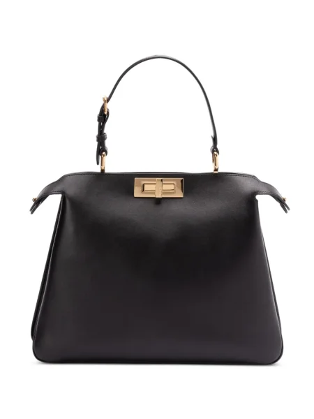 Geantă Fendi Peekaboo negru