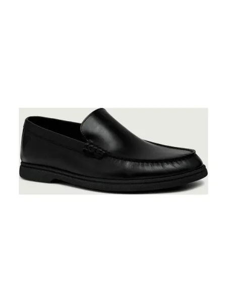 BOSS mocasini de piele Sienne negru