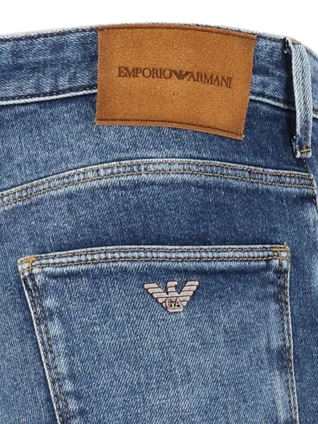 Traperice Emporio Armani dizajn s pet džepova plava
