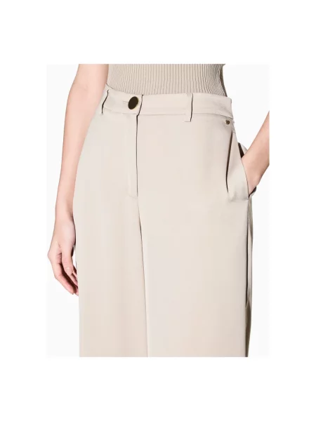 Spodnie Armani Exchange beżowe