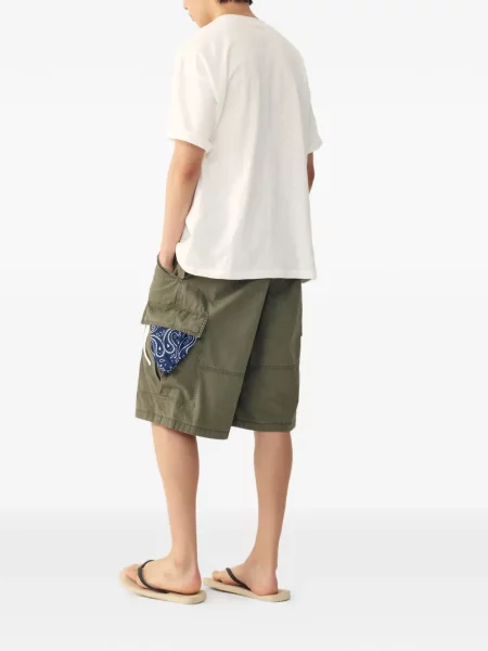 Pantaloni scurți cargo Tomboy verde