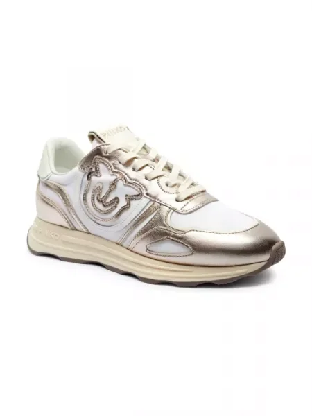 Pinko De piele sneakers ZOE 01 alb