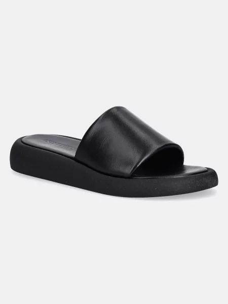 Usnjeni natikači Copenhagen Leather črna