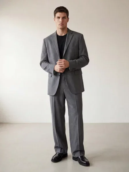 ARMIE Suknjič The Erick Blazer' siva