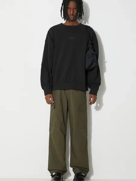 Vans bluza Premium Standards Crew Fleece LX gładka czarny