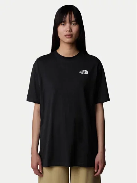 The North Face T-shirt Simple Dome Oversize crna