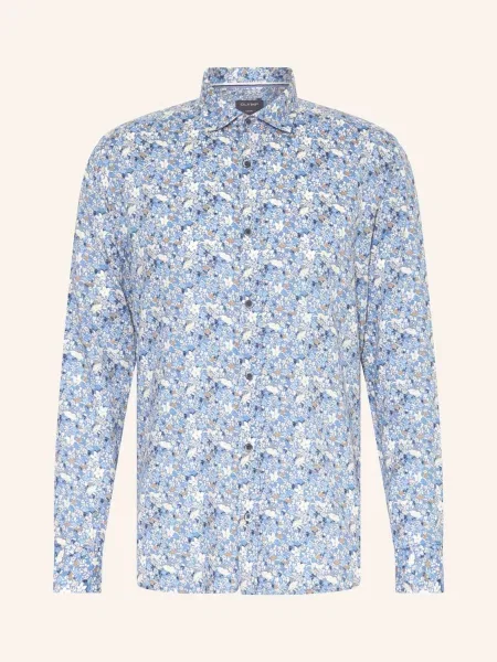 Olymp Košile Casual Modern Fit modrá / béžová bílá