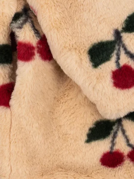 Konges Sløjd палто за деца FUZZIE COAT GRS бежово