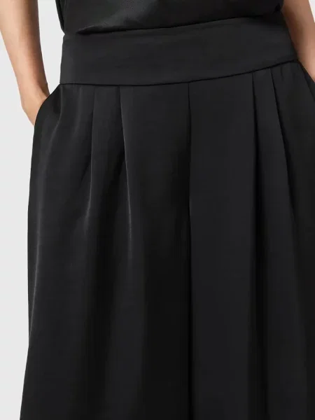 Широкие брюки Allsaints черные