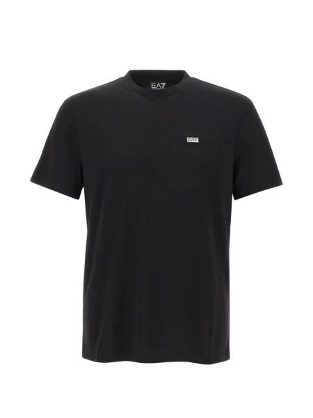 Tricou Ea7 Emporio Armani cu autograf negru