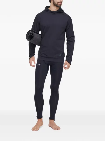 Csíkos tornaterem rövidnadrág Adidas nyomtatás kék