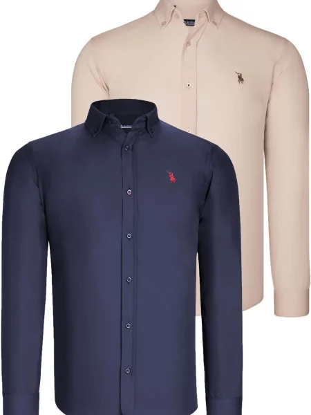 Риза Dewberry синьо