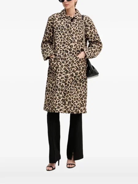 Geacă Sisley cu imagine cu model leopard