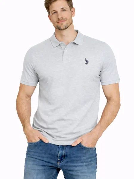 Majica U.s. Polo Assn. s kratkimi rokavi modra