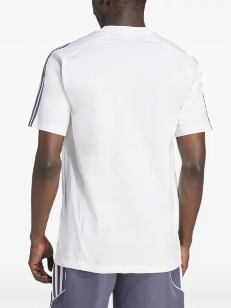 Sală de gimnastică tricou Adidas din jerseu cu model camuflaj alb