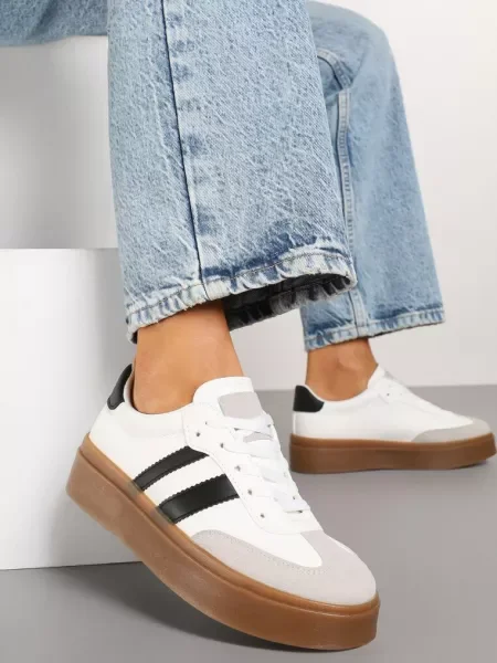 Sneakers Sovresia cu negru alb