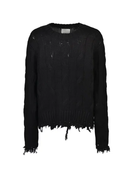 Pulover Cedarwood zdrențuiți negru