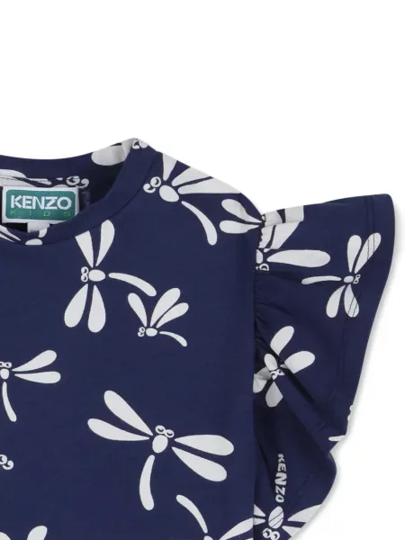 Dětské top Kenzo modrý