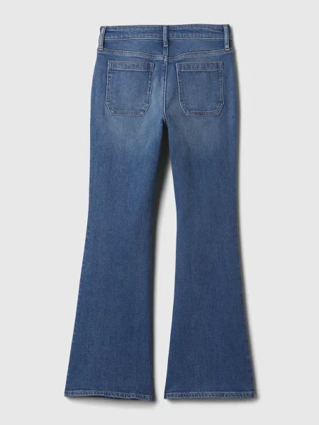 Pantaloni copii Gap albastru