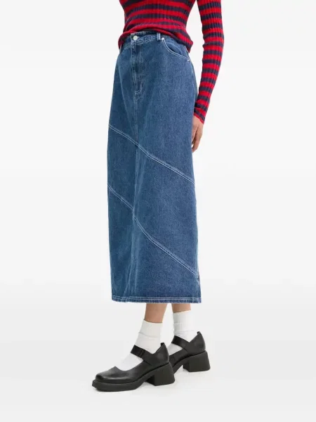 Traper suknja Résumé iznad koljena plava