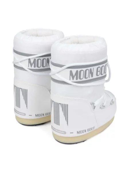 Botki dziecięce Moon Boot białe