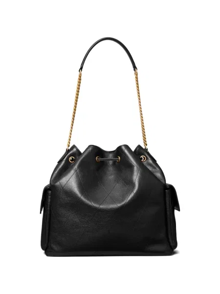 Geantă Tory Burch cu cordon negru