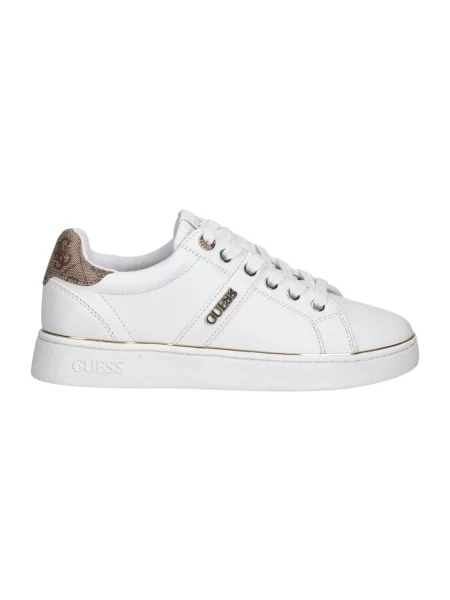 Sneakersy Guess skórzane białe