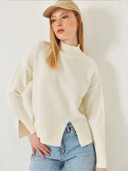 Bianco Lucci Pulover Pullover' bež