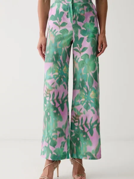 Morgan pantaloni pentru femei PELIF.F verde