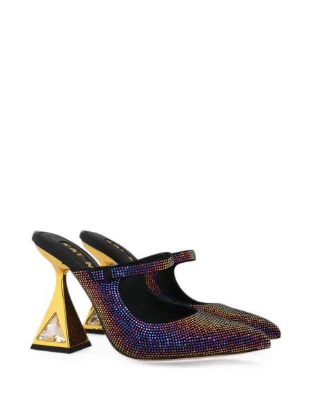 Papuci tip mules Kat Maconie negru
