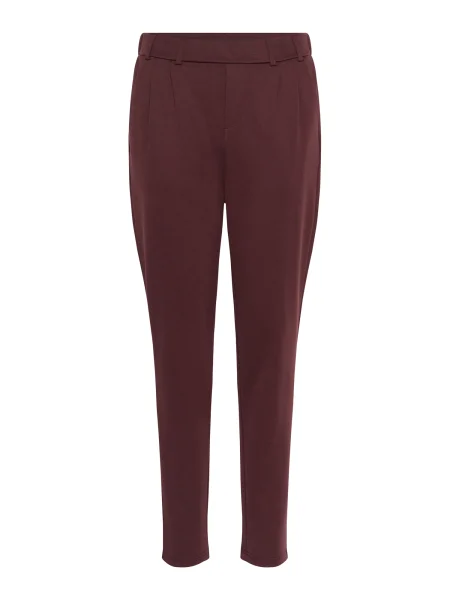 Kaffe Pantaloni Jenny vin roșu