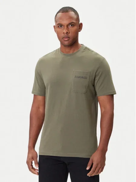 Napapijri Tricou S-Fanes verde