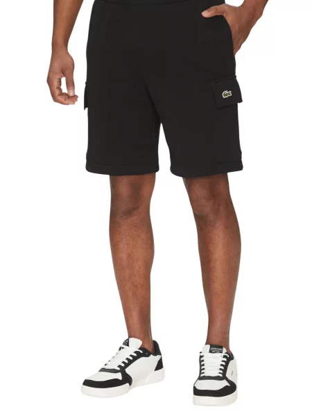 Kratke hlače Lacoste črna