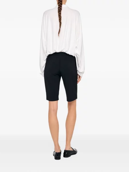 Pantaloni scurți Norma Kamali negru