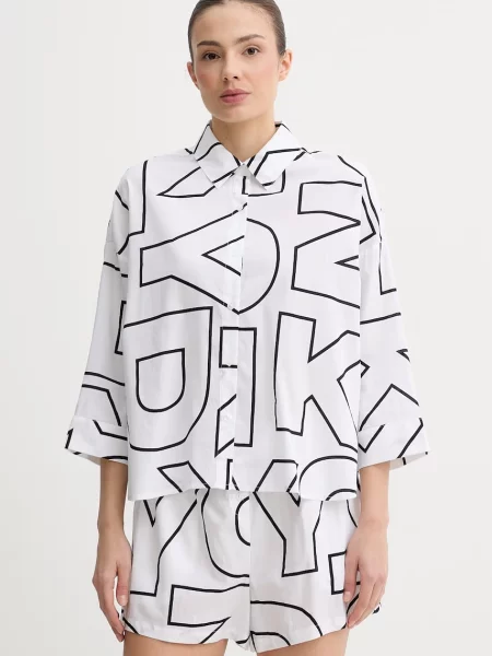 DKNY piżama z biała