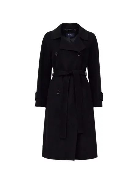 Cu centură palton 's Max Mara negru