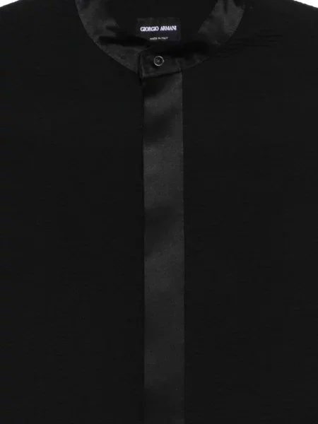 Gulerat cămașă Giorgio Armani negru