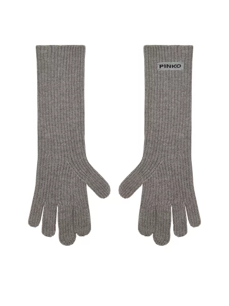 Рукавички PINKO Grecia сірий