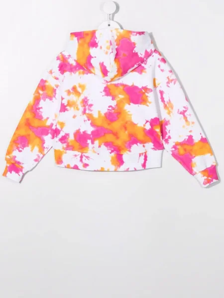 Bluza z kapturem dziecięca Msgm biała