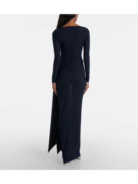 Rochie Alex Perry transparente albastru