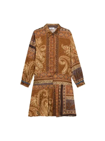 Sukienka Oltre brązowa