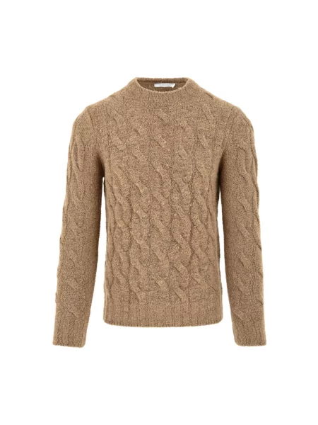 Sweter Filippo De Laurentiis beżowy