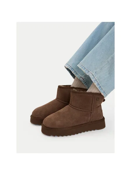 Snehule Nine West hnedá
