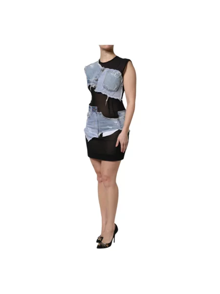Sukienka mini Dolce And Gabbana czarna