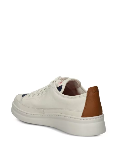Sneakerși Camper cu șireturi din piele maro
