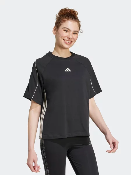 ADIDAS SPORTSWEAR Funkčné tričko STADIUM / biela čierna