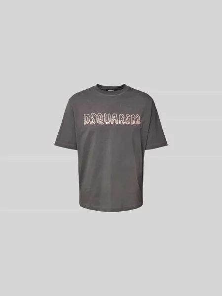 T-shirt z nadrukiem z logo Dsquared2