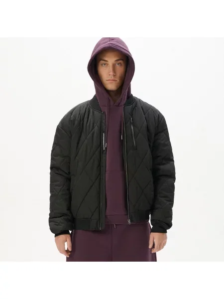 Бомбер Cropp черный