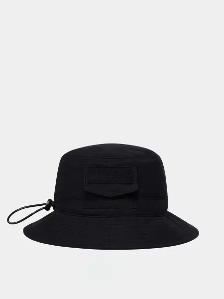 Napapijri Панама Бавовна/поліамід чорний